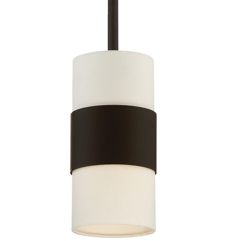 Grayson One Light Pendant in Dark Bronze (60|290DB)