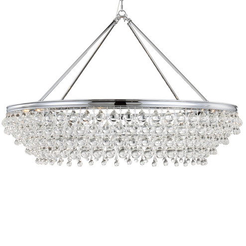 Calypso Eight Light Chandelier in Polished Chrome (60|278CH)