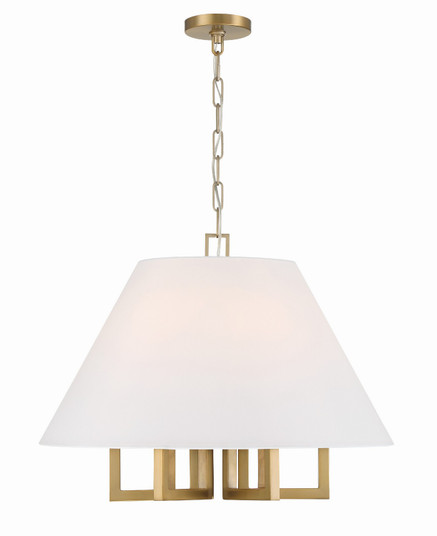 Westwood Six Light Chandelier in Vibrant Gold (60|2256VG)