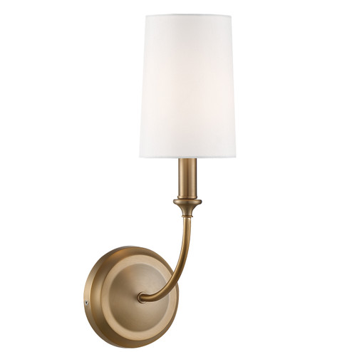 Sylvan One Light Wall Sconce in Vibrant Gold (60|2241VG)