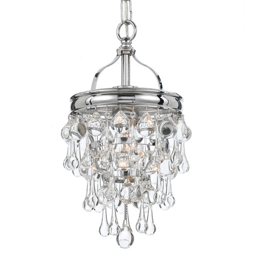 Calypso One Light Mini Chandelier in Polished Chrome (60|131CH)