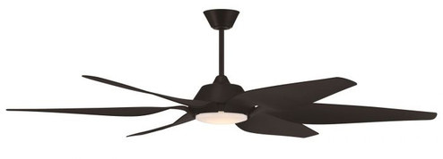 Zoom 66''Ceiling Fan in Flat Black (46|ZOM66FB6)