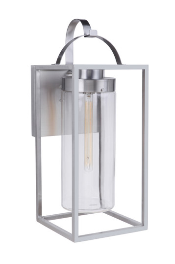 Neo One Light Outdoor Wall Mount in Satin Aluminum (46|ZA4834SA)