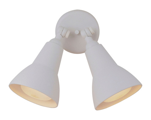 Flood Light Two Light Directional Bullet in Textured White (46|Z402TW)