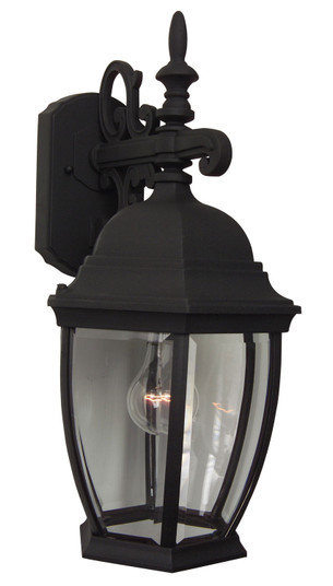 Bent Glass Cast One Light Wall Mount in Textured Black (46|Z284TB)