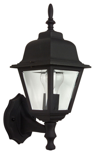 Coach Lights Cast One Light Wall Mount in Textured Black (46|Z170TB)