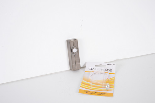Push Button-Surface Mount Surface Mount Lighted Push Button in Antique Brass (46|PB5013AN)