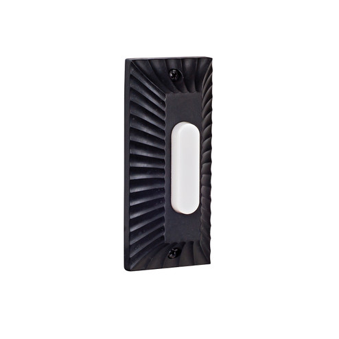 Push Button-Surface Mount Surface Mount Lighted Push Button in Weathered Black (46|PB4043WB)