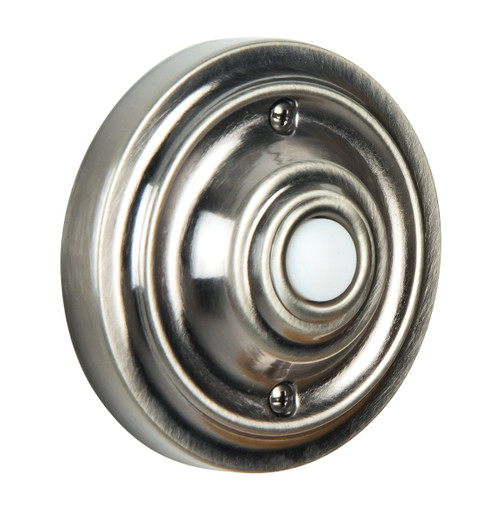 Push Button-Surface Mount Surface Mount Lighted Push Button in Antique Pewter (46|PB3039AP)