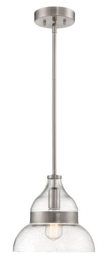 Pendant One Light Mini Pendant in Brushed Polished Nickel (46|P960BNK1)