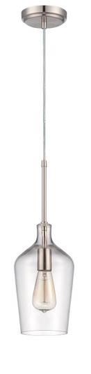 Pendant One Light Mini Pendant in Brushed Polished Nickel (46|P445BNK1)