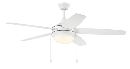 Phaze Energy Star 5 52'' Ceiling Fan in White (46|EPHA52W5)