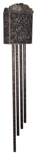 Westminster Chime-With Long Tubes Carved Long Chime in Renaissance Crackle (46|CA4RC)