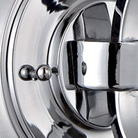 Beaded Chain 36'' Beaded Chain and 2 connectors in Chrome (46|C3CH)