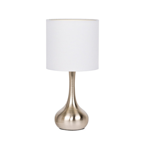 Pallo One Light Table Lamp in Brushed Polished Nickel (46|86226)