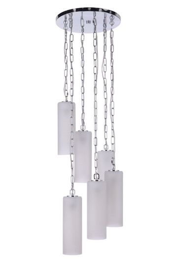 Myos Six Light Pendant in Chrome (46|57996CH)