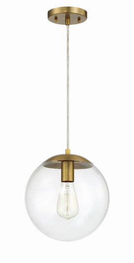 Gaze One Light Pendant in Satin Brass (46|56891SB)