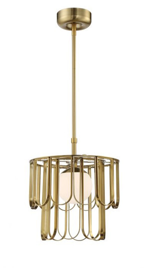 Melody One Light Pendant in Satin Brass (46|54993SB)