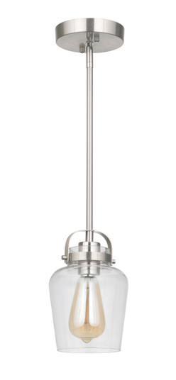 Trystan One Light Mini Pendant in Brushed Polished Nickel (46|53591BNK) Trystan One Light Mini Pendant in Brushed Polished Nickel (46|53591BNK)