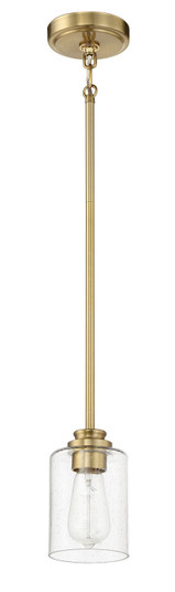Bolden One Light Mini Pendant in Satin Brass (46|50591SB)