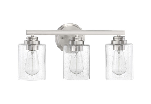 Bolden Three Light Vanity in Brushed Polished Nickel (46|50503BNK)