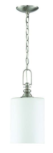 Dardyn One Light Mini Pendant in Brushed Polished Nickel (46|49891BNK)