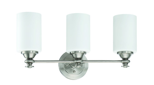 Dardyn Three Light Vanity in Brushed Polished Nickel (46|49803BNK)