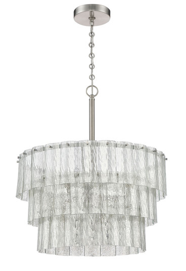 Museo Nine Light Pendant in Brushed Polished Nickel (46|48696BNK) Museo Nine Light Pendant in Brushed Polished Nickel (46|48696BNK)