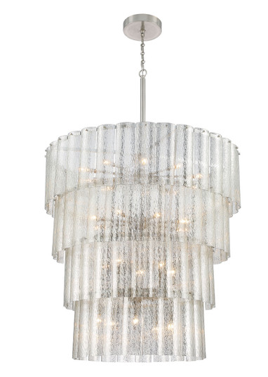 Museo 28 Light Chandelier in Brushed Polished Nickel (46|48628BNK)