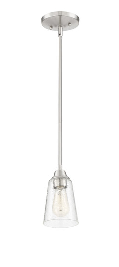 Grace One Light Mini Pendant in Brushed Polished Nickel (46|41991BNKCS)