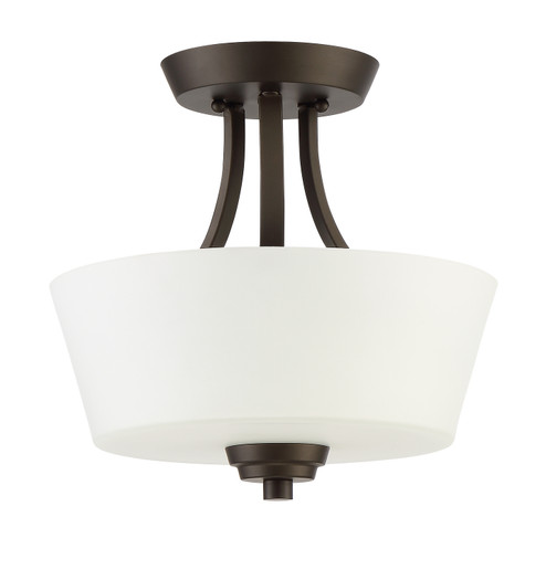 Grace Two Light Convertible Semi Flush in Espresso (46|41952ESP)