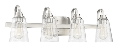 Grace Four Light Vanity in Brushed Polished Nickel (46|41904BNKCS)