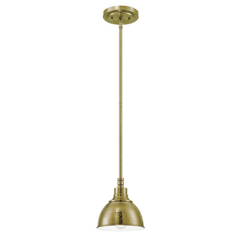 Timarron One Light Mini Pendant in Legacy Brass (46|35991LB)