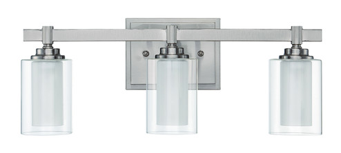 Celeste Three Light Vanity in Brushed Polished Nickel (46|16720BNK3)