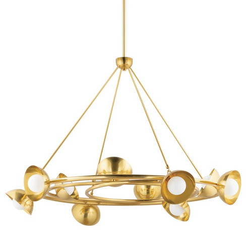 Oraibi Ten Light Chandelier in Vintage Brass (68|40310VB)