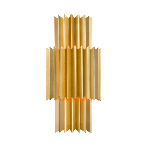 Moxy Two Light Wall Sconce in Gold Leaf (68|31113)