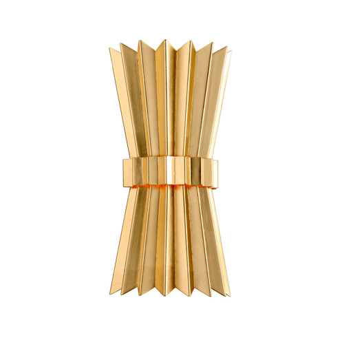 Moxy Two Light Wall Sconce in Gold Leaf (68|31112GL)