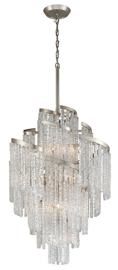 Mont Blanc 13 Light Chandelier in Modern Silver Leaf (68|243413)