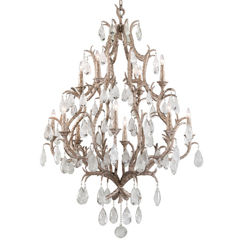 Amadeus 12 Light Chandelier in Stria Gold Leaf (68|163712SGL)