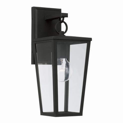 Elliott One Light Outdoor Wall Lantern in Black (65|948111BK)