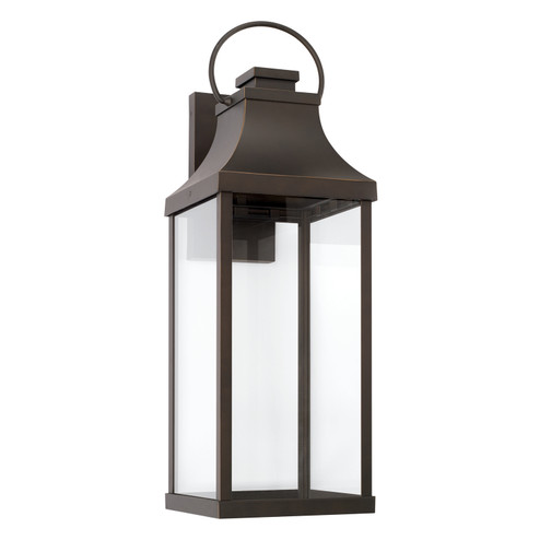 Bradford One Light Outdoor Wall Lantern in Oiled Bronze (65|946441OZGL)