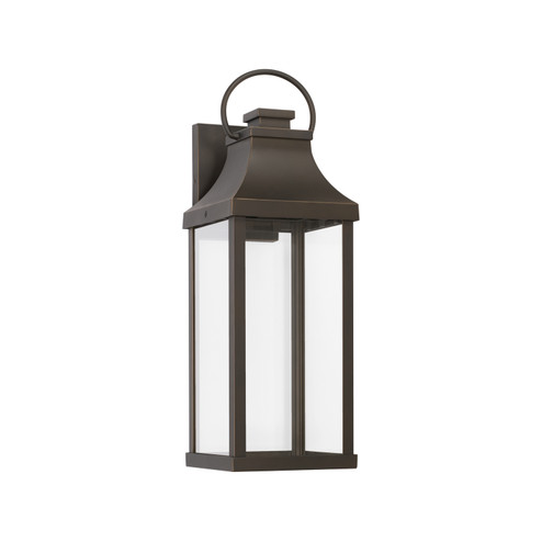 Bradford One Light Outdoor Wall Lantern in Oiled Bronze (65|946421OZGL)