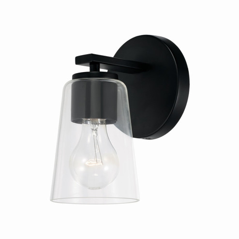 Portman One Light Wall Sconce in Matte Black (65|648611MB537)