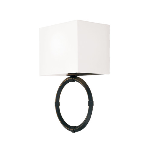 Ogden One Light Wall Sconce in Brushed Black Iron (65|645211IH)