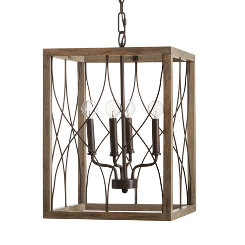 Tybee Four Light Foyer in Nordic Grey (65|529141NG)