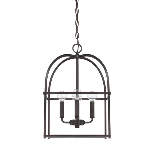 Aubrey Four Light Foyer in Matte Black (65|527542MB)
