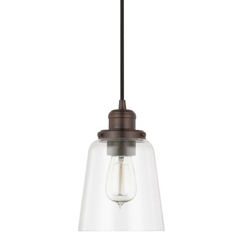 Fallon One Light Pendant in Burnished Bronze (65|3718BB135)