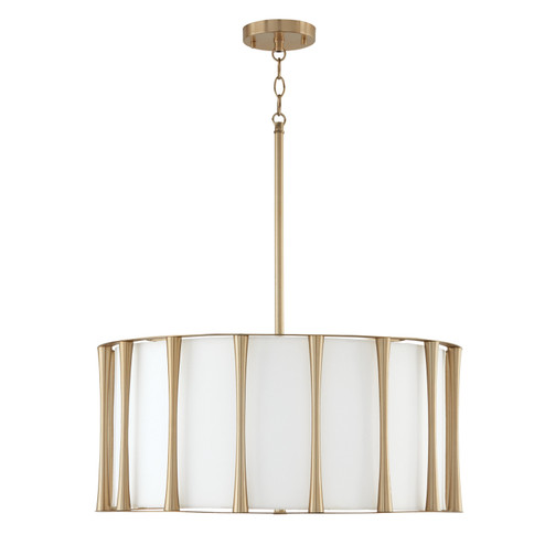 Bodie Four Light Pendant in Matte Brass (65|344641MA)