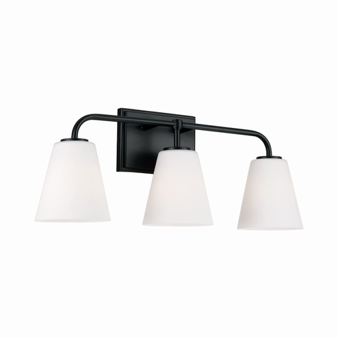 Brody Three Light Vanity in Matte Black (65|149431MB543)