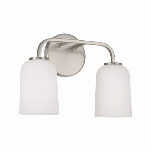 Lawson Two Light Vanity in Brushed Nickel (65|148821BN542)